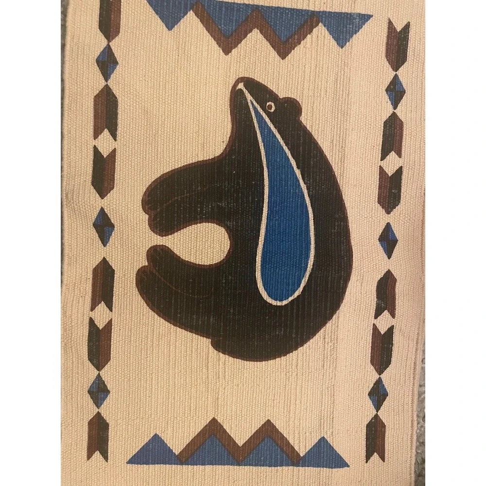 El Paso Saddle Blanket 21*12 Placemat, rug